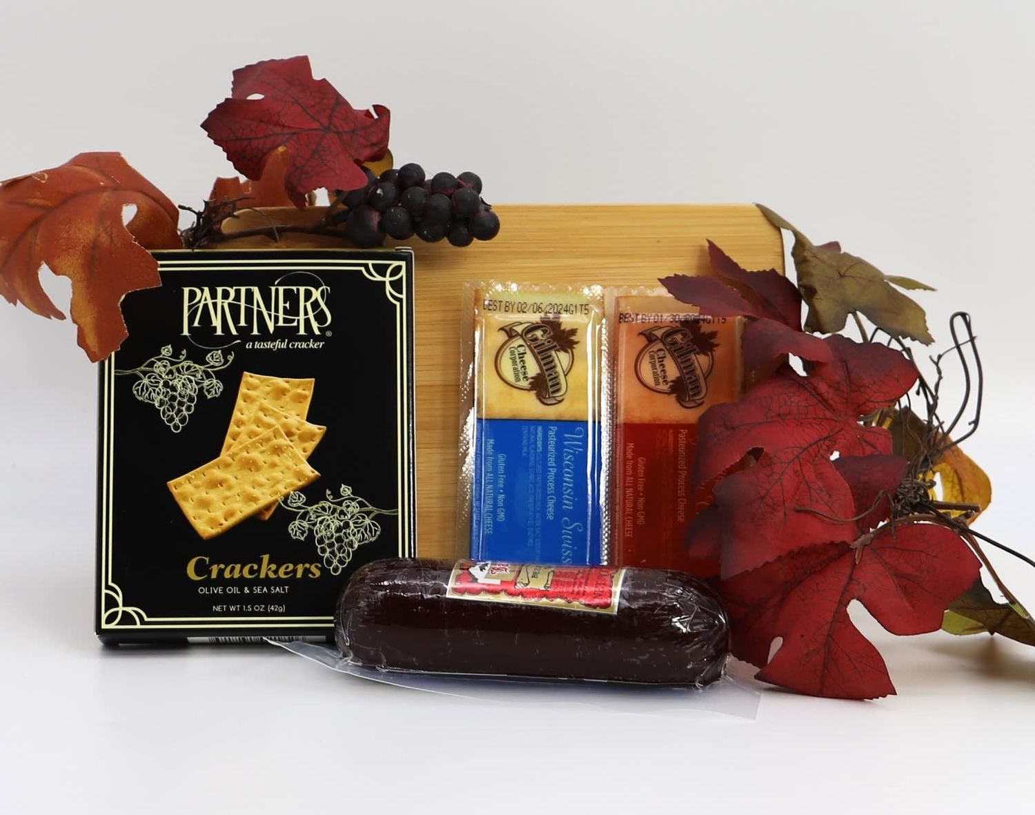Gift Basket Village Board of Directors Cheese and Sausage Gift