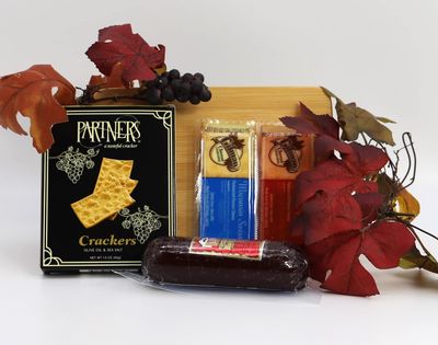 Gift Basket Village Board of Directors Cheese and Sausage Gift