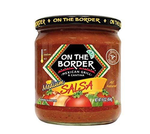 On The Border Salsa - Medium, 16 oz. (Pack of 3)