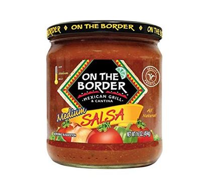 On The Border Salsa - Medium, 16 oz. (Pack of 3)