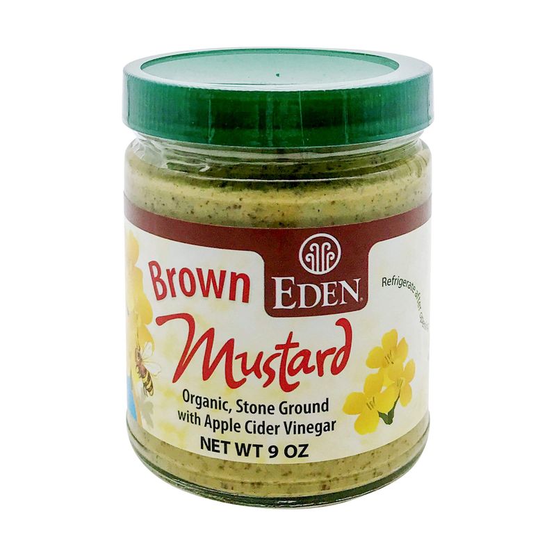 Eden Organic Brown Mustard 9 oz