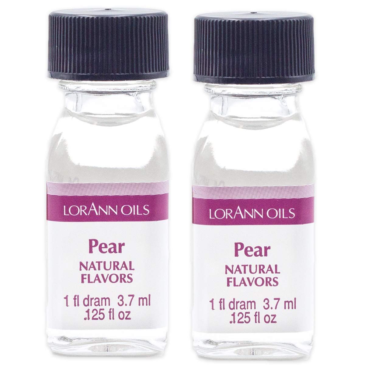 LorAnn Pear SS Flavor, 1 dram bottle (.0125 fl oz - 3.7ml - 1 teaspoon) - 2 Pack