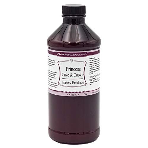 Lorann Oils Princess Cake and Cookie Bakery Emulsion: Regal Flavor Blend, Perfect for Enhancing Sweet, Cake-like Undertones in Baked Goods, Gluten-Free, Keto-Friendly, Unique Flavor Blend Essential