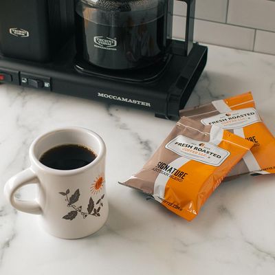 Fresh Roasted Coffee, Breakfast Blend, Kosher, Pre-Ground Fractional Packs, 1.75 Ounce, 42 Count