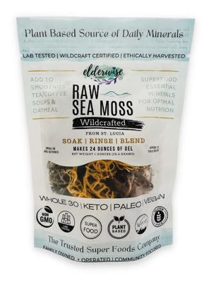 Sea Moss | Rainbow | Makes 24oz of Gel | Raw + Non GMO | Sundried | WILDCRAFTED