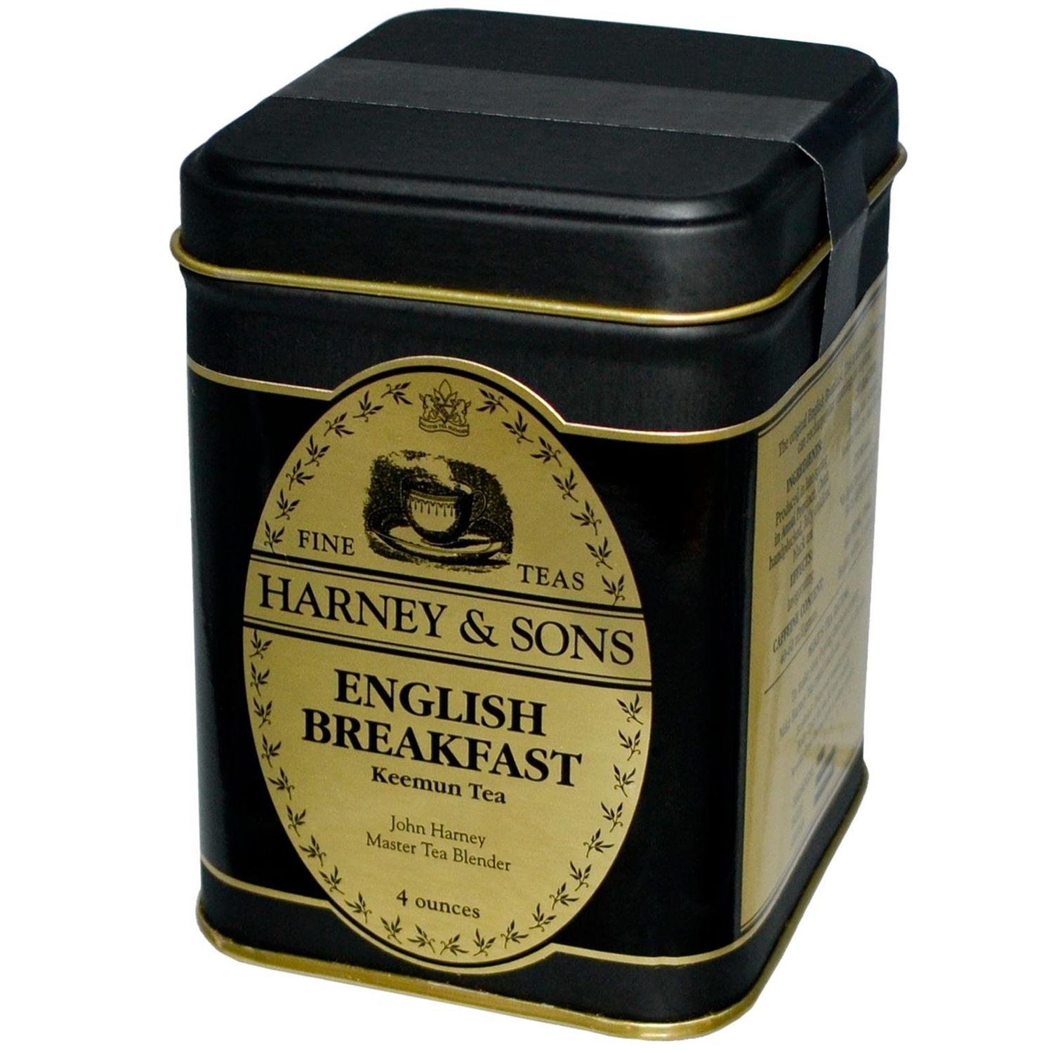 Harney &amp; Sons Loose Leaf Black Tea, English Breakfast, 4 Ounce