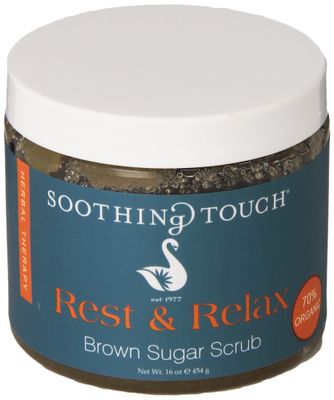 Soothing Touch, Tuscan Bouquet Organic Brown Sugar Scrub, 16 oz