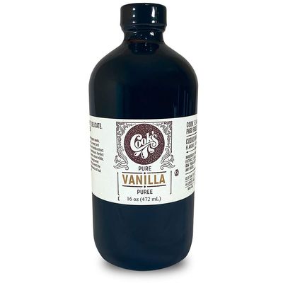 Cooks, Pure Vanilla Bean Paste (Puree), Worlds Finest Gourmet Fresh Grade A Premium Vanilla (16 Ounce)