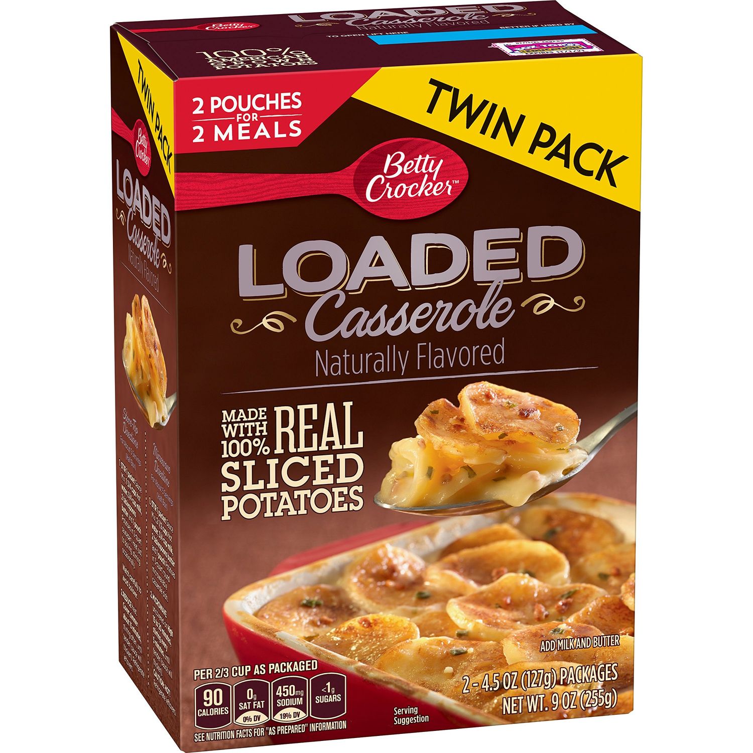 Betty Crocker Loaded Casserole Potatoes, 9 oz