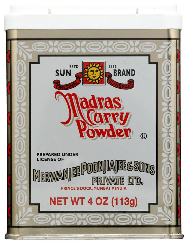 Sun Brands Madras Curry Powder, 4 oz