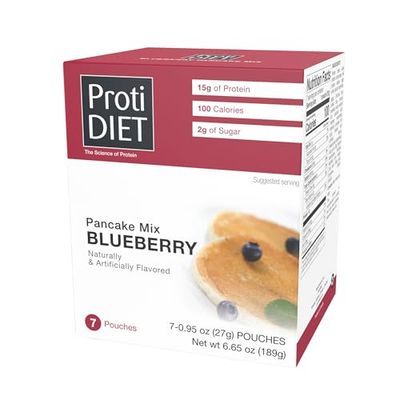 ProtiDiet Blueberry Pancakes 6.7oz 7 pouches