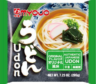 Myojo Udon Japanese Style Noodles with Soup Base, Oriental Flavor, 7.23-Ounce Bag (Pack of 15)