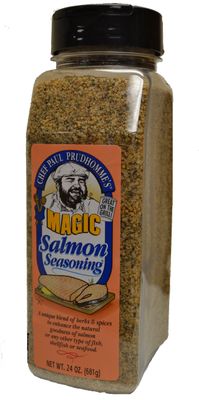 Chef Paul Prudhomme&#39;s Magic Seasoning Salmon Magic, 24-Ounce