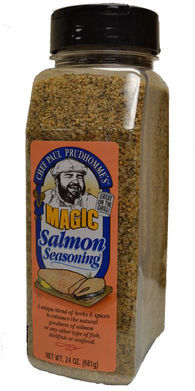 Chef Paul Prudhomme&#39;s Magic Seasoning Salmon Magic, 24-Ounce