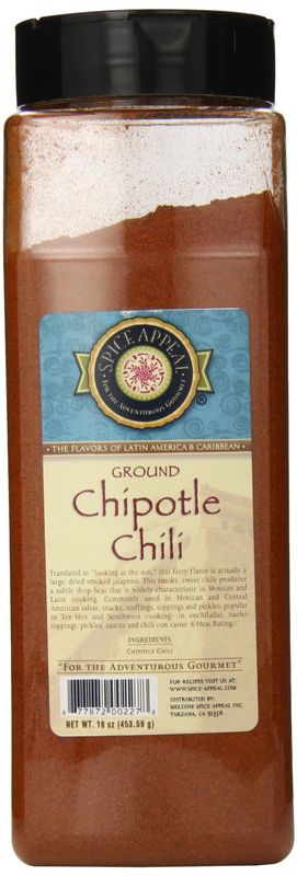 Spice Appeal Chipotle Chili Ground, 16 Ounce