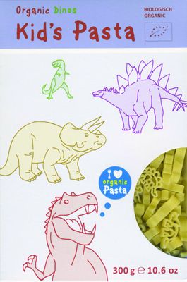Alb Gold Organic Dinosaur Shape Kid&#39;s Pasta, Dinosaur Shape Pasta, 10.6 Ounce