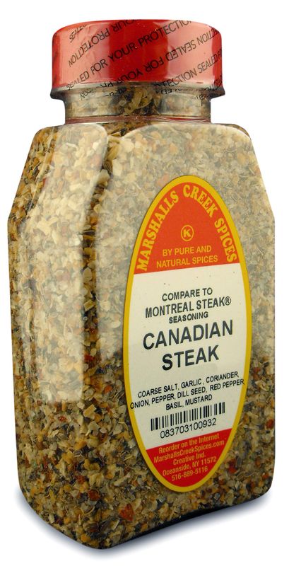 Marshalls Creek Spices Compare to Montreal Seasoning, Canadian Steak, New Size, 15 Ounce