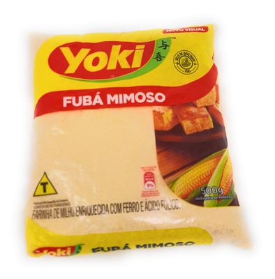 Yoki Fine Cornmeal, Fub Mimoso Yoki, 17.6 Oz