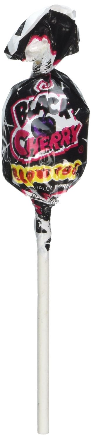 Charms Blow Pop Sucker Lollipops Black Cherry Flavor 48 Count Box