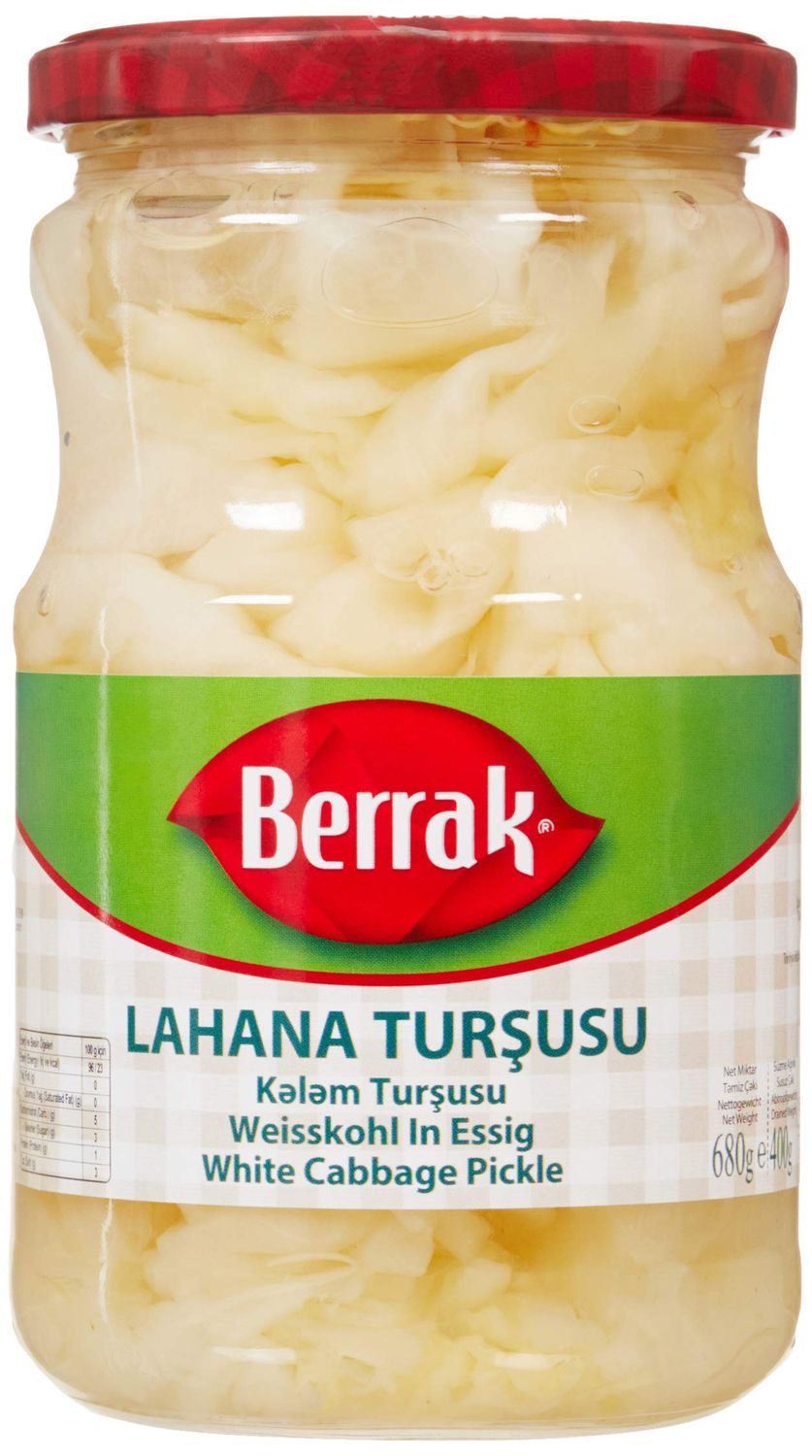 Berrak Cabbage Pickles 720 ml Glass