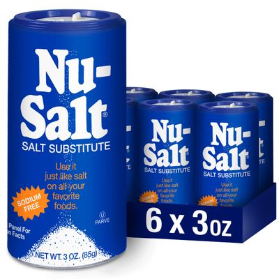 Salt Substitute Nu-Salt 3 oz Crystals (pack of 6)