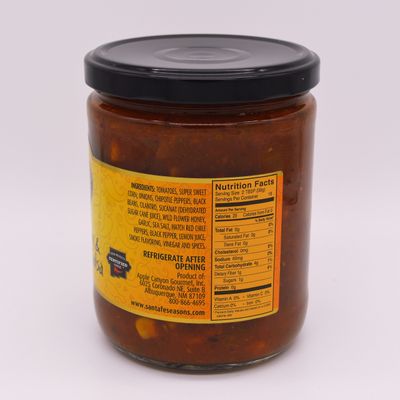 SANTA FE SEASONS Roasted Corn &amp; Black Bean Salsa, 16 OZ