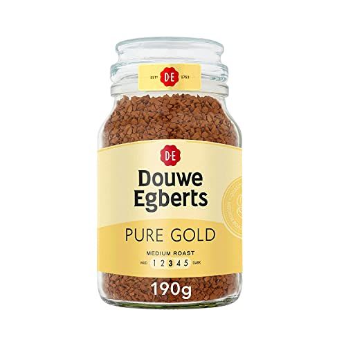Douwe Egberts Pure Gold Instant Coffee, Medium Roast, 6.7-Ounce, 190g (Packaging May Vary)