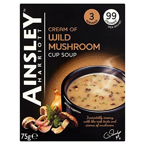 Ainsley Harriott Cup Soup Wonderfully Wild Mushroom 3 Sachets Per Pack