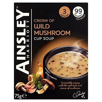 Ainsley Harriott Cup Soup Wonderfully Wild Mushroom 3 Sachets Per Pack