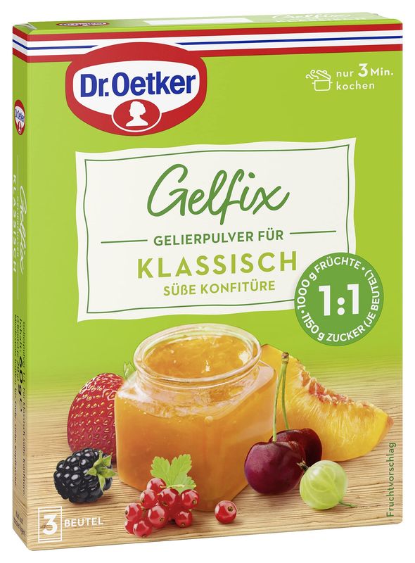 Dr. Oetker Gelfix Classic 1:1 (3x 20g Bag)