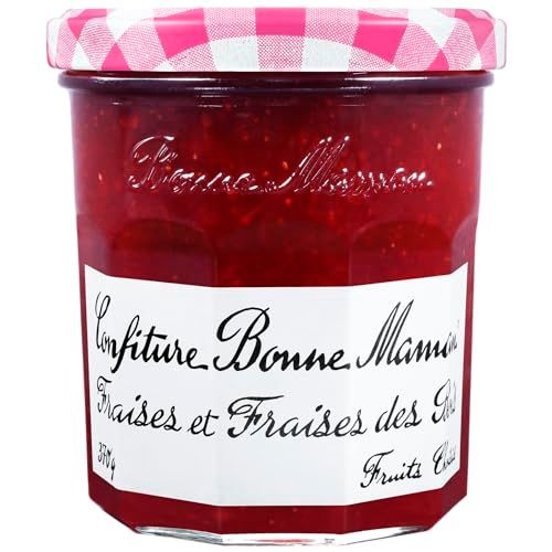 Bonne Maman Strawberry and Wild Strawberry Jam - Fraises des Bois - 13 Oz.