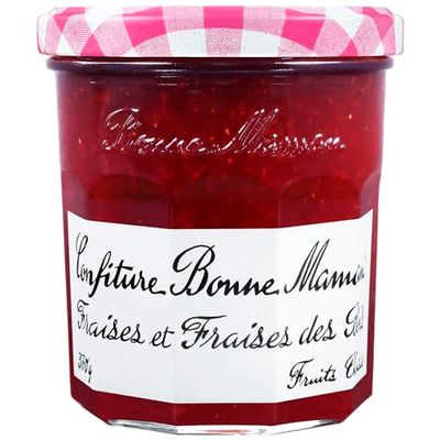 Bonne Maman Strawberry and Wild Strawberry Jam - Fraises des Bois - 13 Oz.