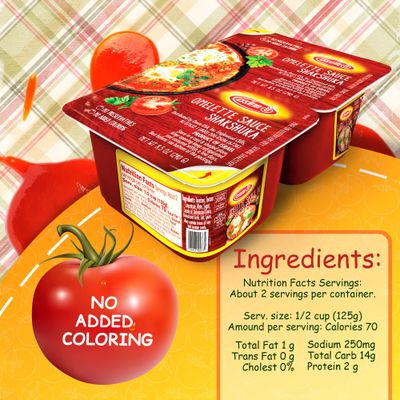 Osem Omelette Sauce Shakshuka 8.5 ounce Pack of 4 No Additives or Preservatives, No Artificial Coloring
