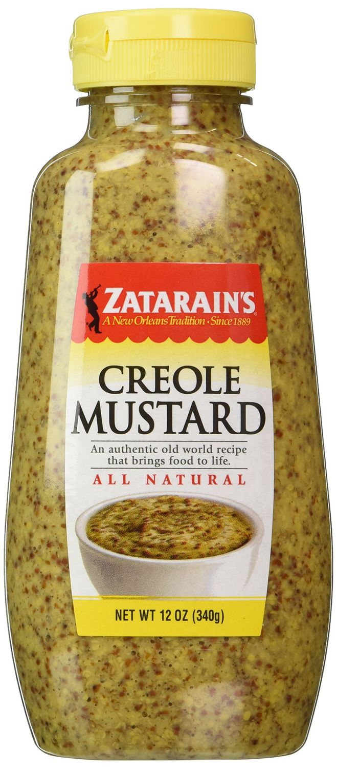 Zatarains Creole Mustard 12 Oz Squeeze, 2 Pack