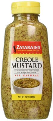 Zatarains Creole Mustard 12 Oz Squeeze, 2 Pack