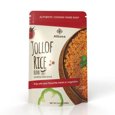 Jollof Rice Blend (Mild, 11.2oz) Made with100% Tomato and Spices