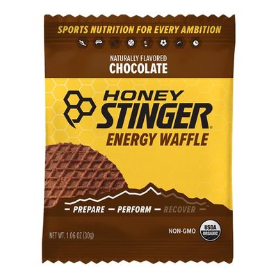 Honey Stinger Organic Chocolate Waffle | Energy Stroopwafel for Exercise, Endurance and Performance | Sports Nutrition for Home &amp; Gym, Pre and Post Workout | Box of 16 Waffles, 16.96 Ounce