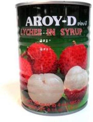 20oz Aroy-D Lychee in Syrup (Pack of 2)