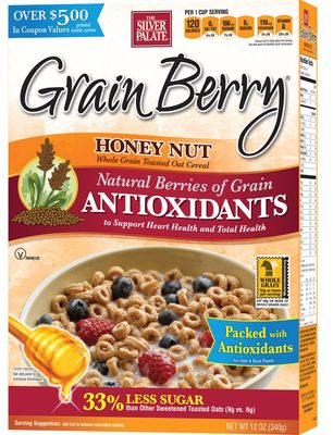 Grain Berry Honey Nut Toasted Oats, 12 Ounce