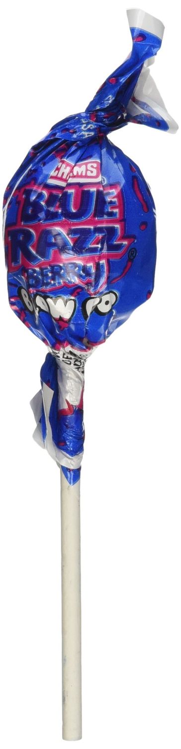 Charms Blue Razzberry Blow Pops Lollipops Quantity: 48