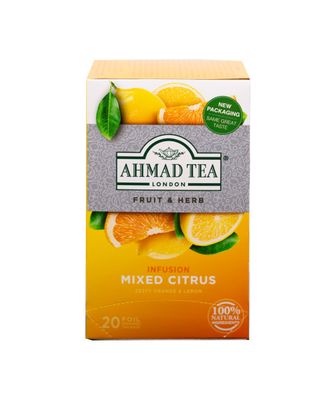 Ahamd Tea : Mixed Citrus : Box of 20 Tea Bags