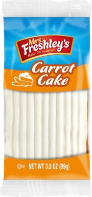 Mrs. Freshley&#39;s Iced Carrot Cake, Indivually Packaged, 3.5 oz | Pack of 8