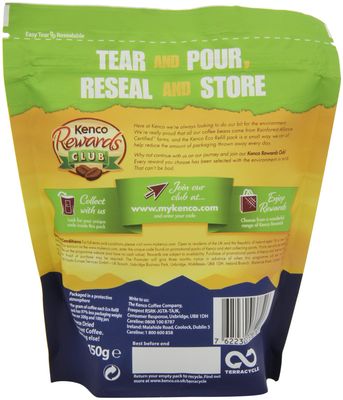 Kenco Really Rich Refill Coffee 150 g (Pack of 4)