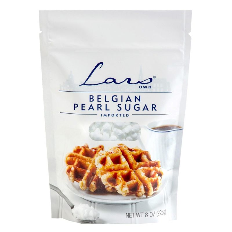 Lars&#39; Own Belgian Pearl Sugar, 8 Ounce (Pack of 2)