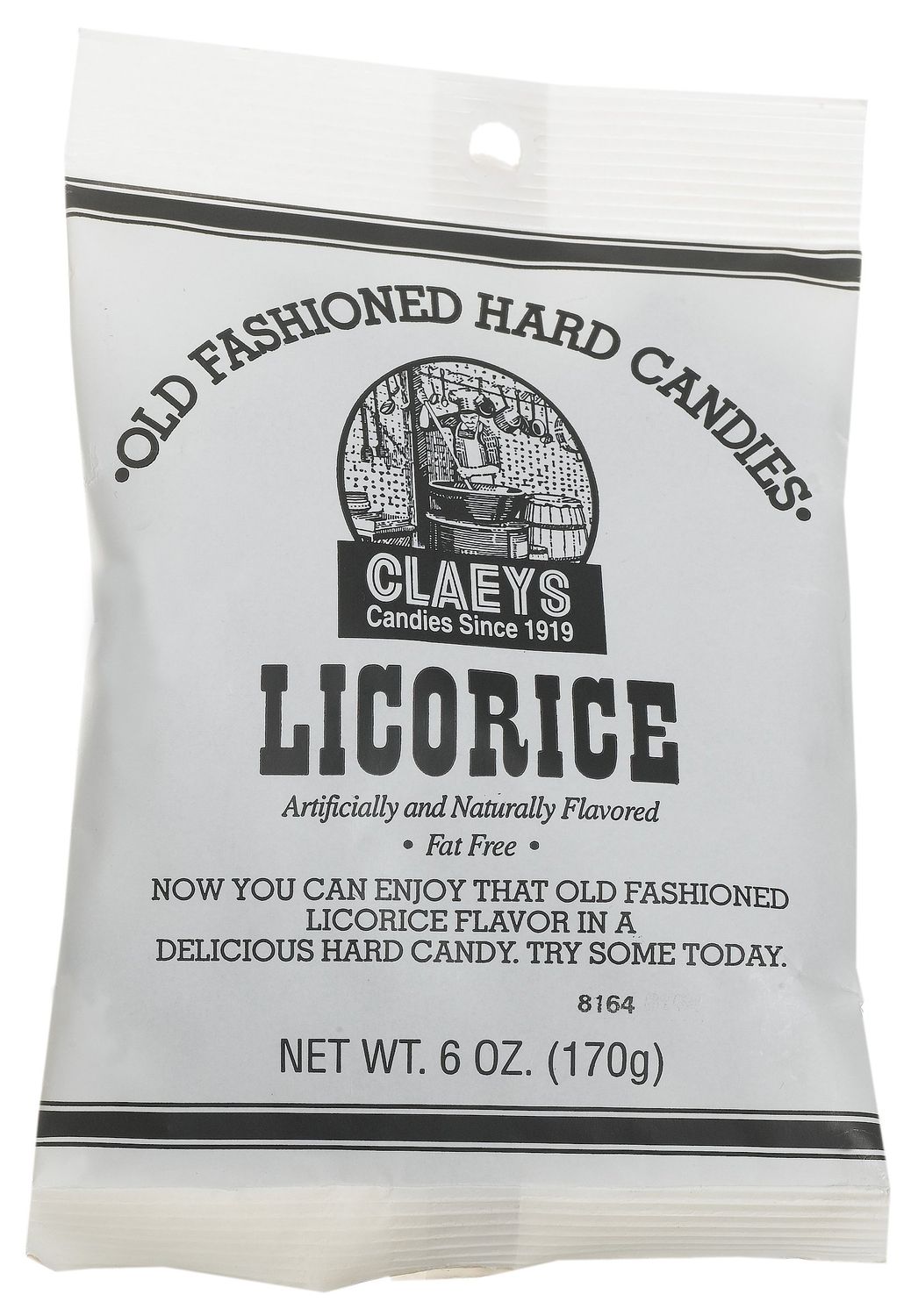 Claey&#39;s, Old Fashioned Hard Candy Licorice, 6 oz