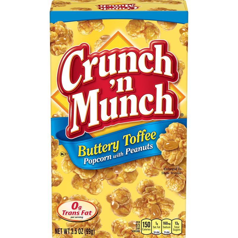 Crunch 'n Munch Buttery Toffee Popcorn with Peanuts