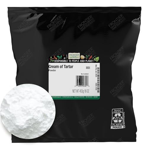 FRONTIER HERB Tartar Powder Cream, 16 Ounce