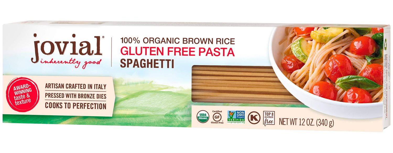 100% Organic Brown Rice Pasta; Spaghetti