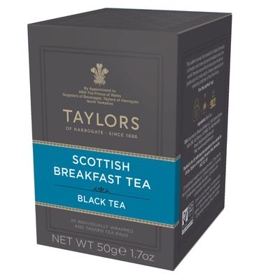 Taylors of Harrogate Scottish Breakfast, 20 Count(Pack of 1)