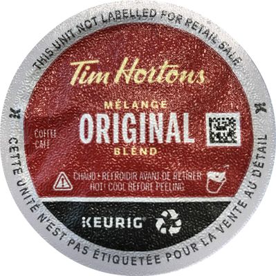 Tim Hortons Single Serve Coffee Cups, 12 Count (Pack of 6)